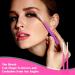 Patelai 150-Piece Micro Eyebrow Brush Set | Brow Lamination & Lash Lift Tools | Pink & Purple Eyebrow Spoolie Brushes for Eyelash Extensions - Buy Online on SooperMarket.com
