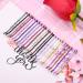 96pcs Glitter Powder Hair Clips: Golden Pink Purple Black Styling Barrettes - Buy Online on SooperMarket.com