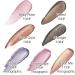 PHOERA Waterproof Glitter Eyeshadow Palette - Unicorn Hype | Long-Lasting Metallic Pigment Makeup - Buy Online on SooperMarket.com