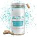 VNDL Project Multi-V Multivitamin For Men & Women - 65 Vitamins Minerals Fruits Vegetables & Herbs - Supports Gut Health Cortisol Manager & Antioxidant Complex - 30 Serving Bottle/150 Capsules Multi-V (150 Capsules)