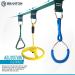 Three-Piece Ninja Line Accessories Set: Durable Ring, Triangle, and Wheel - Ninja Warrior Training Equipment for Obstacle Course - Buy Online on SooperMarket.com