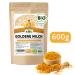 Organic Golden Milk 600g | EWL Natural Products | Turmeric Ginger Ashwagandha Ceylon Cinnamon & Coconut Blossom Sugar - Buy Online on SooperMarket.com