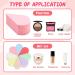 Reusable Petal Makeup Sponges Set - 16pcs Cosmetic Beauty Blender for Girls and Women - Buy Online on SooperMarket.com