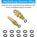 26-Piece Bicycle Valve Adapter Set - Autoventile & French Valve with Sealing Rings for All Bicycle Pumps - Auidy_6TXD - Buy Online on SooperMarket.com