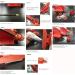 Adjustable Fletching Jig Tool for DIY Archery Arrows - Straight and Helix with Clamp in Red - Buy Online on SooperMarket.com