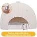 Livacasa Kids Adjustable Sun Protection Cap - Embroidered Snapback for Boys & Girls (C-Khaki 49-57cm) - Buy Online on SooperMarket.com
