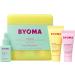 Byoma So Clear Set - Acne Prone Skin Barrier Repair Skincare - Creamy Jelly Cleanser Clarifying Face Serum & Gel-Cream Moisturizer - Unclogs Pores & Targets Blemishes - 30ml 15ml - Buy Online on SooperMarket.com