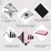 Keiby Citom Manicure Set 18pcs Professional Nail Clippers Kit Pedicure Care Tools-Stainless Steel Grooming Tools With Rose Gold PU Leather Case for Travel & Home (Pink) - Buy Online on SooperMarket.com