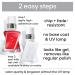 Essie Gel Couture 8-Free Vegan Burgundy Red Nail Polish | Bubbles Only 0.46 fl oz - Buy Online on SooperMarket.com