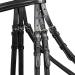 WALDHAUSEN Bridle X-Line Supersoft Black for Warmbloods | Premium Quality Equestrian Gear - International Shipping Available - Buy Online on SooperMarket.com
