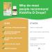 KidzVita - Vegan Vitamin D3 Drops 400IU - 3.6 ML 90 Servings 400 IU - Buy Online on SooperMarket.com