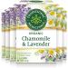 Traditional Medicinals - Organic Chamomile with Lavender Herbal Tea (Pack of 6) - Soothing blend containing Lemon Balm - 96 Tea Bags Total Tea Chamomile with Lavender 16 Count (Pack of 6)