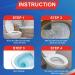 12PCS Toilet Cleaner Toilet Cleaner Tablets Toilet Descaler Heavy Duty Toilet Bowl Cleaner Tablets Toilet Limescale Remover Strong Toilet Cleaner for Stains Tablets Toilet Freshener Toilet Cleaning - Buy Online on SooperMarket.com