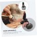 Beavorty 4 Sets Beard Brush Set - Professional Shaving Tools for Men | Portable Shaver & Beard Care Kit | Multi-use Shave Brush & Razor Stand - Buy Online on SooperMarket.com