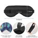 Adjustable Light Blocking Eye Mask for Deep Sleep - Haskirky Adult Men and Women Travel, Yoga, Meditation - Peacock Feather Design - Buy Online on SooperMarket.com