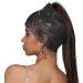 Sparkly Rhinestone Mesh Headband Rhinestone Headpiece Rhinestone Head Scarf Diamond Headband Rave Headband Black1 - Buy Online on SooperMarket.com