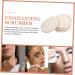 4pcs Loofah Facial & Body Scrubber Set - Beige Fabric Shower & Dish Washing Pads for Exfoliating & Cleansing - Buy Online on SooperMarket.com