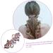 CANIGHT Rhinestone Hair Clip Hair Accessories for Women Rhinestone Barrettes for Women Hair Clips Rhinestones Hair Clip Snap Bridal Hair Accessories Aesthetic Hair Accessories Metal Purple - Buy Online on SooperMarket.com