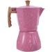 Latte Mocha Coffee Italian Moka Espresso Cafeteira Percolator Pot Field Coffee 300 ml Pink - Buy Online on SooperMarket.com
