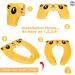 Kids Travel Potty Seat Cover - Non-Slip Foldable Toilet Pad with Carry Bag & Splash Guard - Buy Online on SooperMarket.com