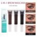 Dark Brown Waterproof Eyebrow Gel for Long Lasting, Smudge-proof Fluffy Brow Makeup - 01 Coffee - Buy Online on SooperMarket.com