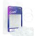 Gumi 1 Inch Large Clear Hair Elastics - 92 Ouchless No Damage Clear Elastic Hair Bands - Mini Snag Free Clear Rubber Bands for Hair Bun Ponytail - Tiny Ultra Durable Large Hair Ties for Women & Girls Large (Pack of 92) C...
