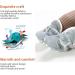 TMEOG Baby Booties | Infant Winter Slippers | Newborn First Walking Shoes | Boys Girls 0-18 Months | Light Grey Furry - Buy Online on SooperMarket.com