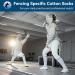 Premium Fencing Socks for Epee Sabre & Foil - Thickened Cotton Unisex Protective Gear White - Buy Online on SooperMarket.com