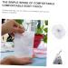 MUSISALY 80 Pcs Soap Bag Soap Net Foaming Net Face Scrubber Facial Cleaning Soap Bag Sulphur Soap Nylon - Buy Online on SooperMarket.com