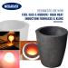 12KG MegaCast Graphite Crucible for Melting Gold, Silver, Copper, Brass, Aluminum - Black Cup Furnace Torch for Casting and Refining - Buy Online on SooperMarket.com