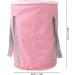 Verdant Touch Foot Soaking Bath Bag Collapsible Foot Soaking Bath Bag 5 Layer Insulated Waterproof Portable Travel Foot Bath Bag with Lid for Travel Camping Pink - Buy Online on SooperMarket.com