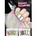 Buy 3D Nail Art Pens - 12 Colors Fine Tips for DIY Nail Designs | International Shipping Available - Buy Online on SooperMarket.com