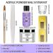 lofuanna Acrylic Nail Art Kit - Clear Powder, Liquid Monomer, Nail Extension Tools Set - Buy Online on SooperMarket.com
