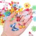Caromoriber House 100 Pack Edible Butterfly Cupcake Toppers Wafer Paper Cake Dessert Toppers Edible Flowers and Butterflies for Cakes 3D Cake Butterfly Topper for for Birthday Party - Buy Online on SooperMarket.com
