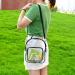 Clear Crossbody Stadium Approved Tote Bag for Concerts & Sports Events - Buy Online on SooperMarket.com