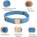 YUDOTE Ultra-Soft Dog Collar for Large Dogs | Natural Cotton Cord | Sensitive Skin | Blue-Grey L (1 Pack) - Shop Now! - Buy Online on SooperMarket.com