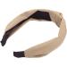 VOCOSTE Knotted Headband for Women Non-Slip Fashion Hair Accessories Khaki - Buy Online on SooperMarket.com