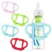 Bottle Handles for Dr Brown Narrow Baby Bottles Baby Bottle Holder with Easy Grip Handles to Hold Their Own Bottle Help Baby Transition from Bottle to Cup BPA-Free Soft Silicone Pack of 4