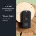 HAAN Hydrating Hand Sanitizer with Aloe Vera - Wood Night Cedarwood Scent | Travel Size + Refill Bag (1.01 fl. oz. + 3.4 fl. oz.) - Buy Online on SooperMarket.com