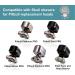 Skull Shaver Pitbull Gold Pro Replacement Heads - 4PCS | Fits Platinum Pro Shaver Blade - Buy Online on SooperMarket.com