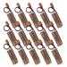 Pack of 15 CR8.LHC 3V 2600mAh 17450 Battery Replace for Fuji FDK CR8-LHC Battery for Memory Backup Power Source Water Meters with Brown Plug