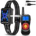 Anti Barking Dog Collars Citronella Dog Collar for Barking with Remote Smart Anti Bark Collar with 4 Training Modes Rechargeable Safe Citronella Spray Dog Barking Collar for Small Medium Large Dogs Black#XG03