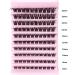 Bransfy Cluster Lashes D Curl 100 Pcs | Reusable & Natural Look False Eyelashes | DIY Eyelash Extension Kit | Super Thin Band | Soft & Comfortable | 8-16mm | B03-0.07 D - Buy Online on SooperMarket.com