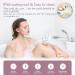 Mini Facial Hair Remover for Women - 2in1 Portable Shaver for Fuzz, Lips, Arms, Eyebrows, and Bikini Line - Waterproof & Painless Hair Removal - Buy Online on SooperMarket.com