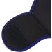 Shoulder Heating Pillow Massager | Heated Wrap Trousers | Vibration Massage for Pain Relief | Adjustable Elastic Cushion in Blue - Buy Online on SooperMarket.com
