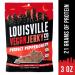 Louisville Vegan Jerky - Perfect Pepperoni 3 oz (Pack of 1) | Vegetarian & Vegan-Friendly - Non-GMO Soy Protein - 270 Calories - Gluten-Free Ingredients - Buy Online on SooperMarket.com