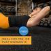 Maximo Fitness 18 x 6 High Density Foam Roller for Trigger Point Massage | Muscle & Back Roller for Yoga, Pilates & Physical Therapy | Blue - Buy Online on SooperMarket.com
