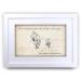 HWC Trading FR Winnie the Pooh Friends Forever A4 Framed Printed Quote Nursery Print Baby Shower Room Gifts New Born Bedroom Gift Print Photo Picture Frame Display (Framed) Forever