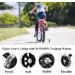 Buy Sunshine Smile 2-Piece Universal Support Wheels for Children's Bikes - Durable Black Iron Training Wheels for Kids - Buy Online on SooperMarket.com