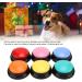 6 Color Recordable Buttons for Dogs Dog Buttons for Communication Dog Talking Button Set Pet Training Buttons 30 Second Record & Playback Teach Your Dog to Talk - 6 Color Packs - Buy Online on SooperMarket.com